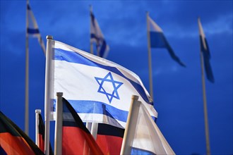Israeli flag on state visit to the Munich Security Conference