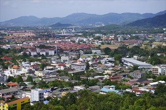 View over Phuket Town
