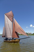 Zeesboot on Saaler Bodden