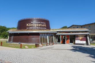 National Park Center Konigsstuhl in the Jasmund National Park