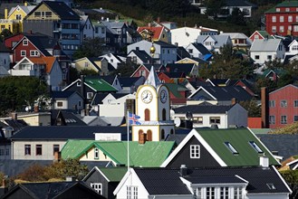 Torshavn Cathedral bell clock tower