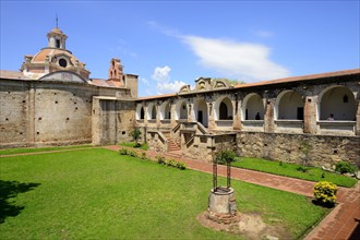 Arcade and Church of the Jesuit Mission