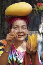 Mango Saleswoman at Chatuchak Market