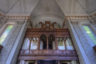 Organ gallery of the Baroque Schelf Church