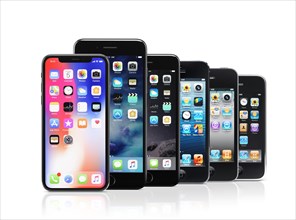 Apple iPhone line-up