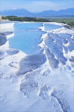 Terraced travertine thermal pools