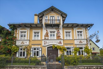 House of the tin foundry Schweizer in Diessen at Lake Ammer