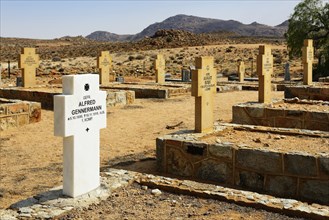 Military cemetery at Klein-Aus