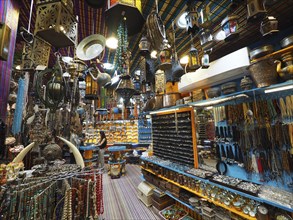 Shop with traditional crafts and souvenirs