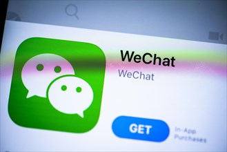 WeChat App in the Apple App Store