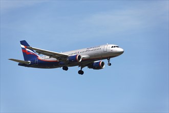 Aeroflot Airbus A320 passenger aircraft