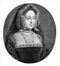 Portrait of Catherine of Aragon also Catherine of Aragon