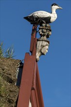 Decorated gable