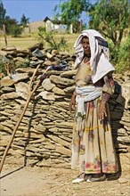 Farmer from the Tigray ethnic group