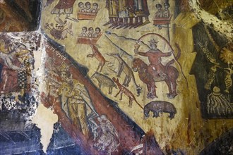 Frescoes in Byzantine Church of the Resurrection