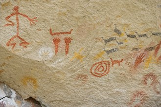 Cave paintings in the Cave of Hands