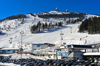 Ski area on the Grosser Arber mountain