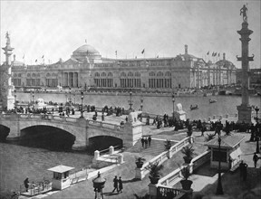 Building at the territory of the World Exposition 1893