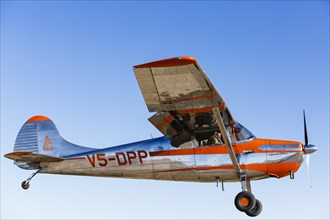 Cessna 170 in flight