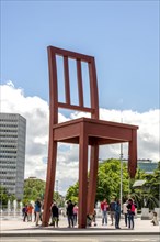 The Broken Chair by Daniel Berset