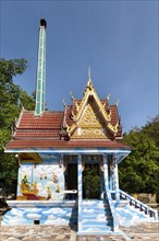 Crematory in Wat Pa Thamma Utthayan