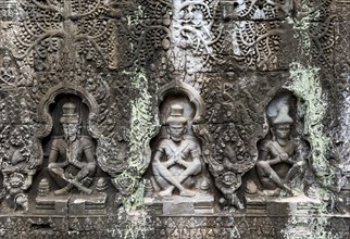 Carvings at Preah Khan Temple