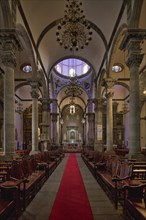 Interior with chancel