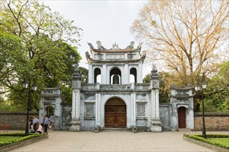 Main entrance to the Temple of literature
