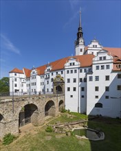 Castle view from the west with Schlossbrucke