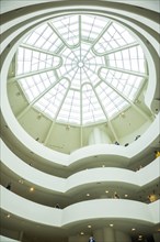 Skylight in the Guggenheim Museum