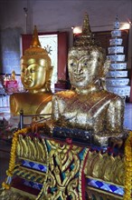 Buddha statues in the temple Wat Phra Thong