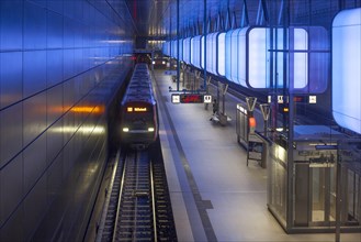 Metro stop HafenCity Universitat