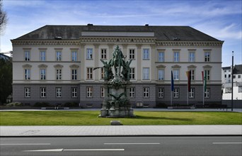 Kaiser Wilhelm Monument in front of the Ministry of Justice