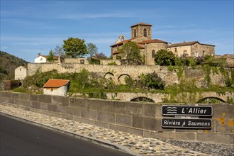 Village of Vieille Brioude on the Allier River