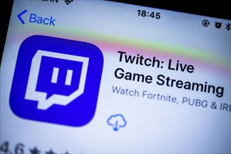 Twitch App in the Apple App Store