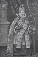 Ferdinand II wears the coronation robe