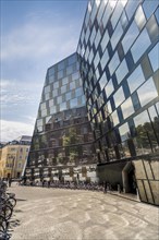 Modern glass facade