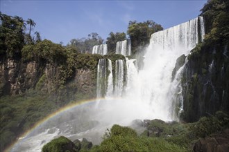 Iguazu Waterfalls with Rainbow