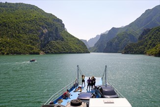 Ferry to Koman Reservoir