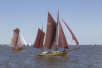 Zeesboots on Saaler Bodden