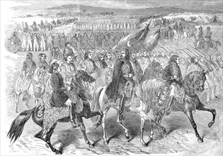 March of the Turkish troops from Kamiesch to Balaclava