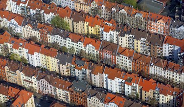 Old residential buildings