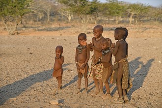 Himba children singing