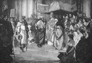 Meeting of Emperor Frederick Barbarossa and Alexander Alexander III
