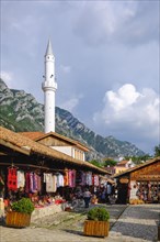 Bazaar and Minaret of the Bazaar Mosque