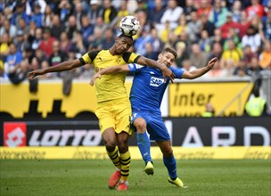 Duel Abdou Diallo BVB Borussia Dortmund against Andrej Kramaric TSG 1899 Hoffenheim