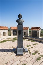 Munchhausen monument in the Bender fortress