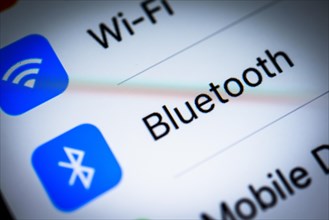 Bluetooth settings displayed on an iPhone