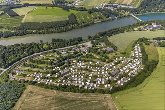 Knaus Campingpark at the southern end of Lake Hennesee