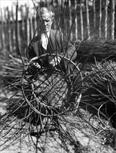 Basket weaver ca. 1930